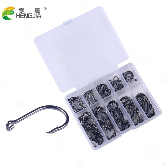 Fish hook Iseni boxed black tube payment Iseni fishing hook fake bait