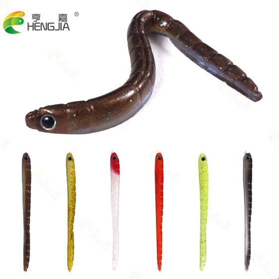 Long worms, earthworms, microorganisms, floating water, soft worms, noodle worms, stick worms, soft baits, soft worms, false baits