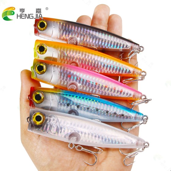 New water surface wave fishing rig 11CM 23G imitation road lure false bait fishing gear
