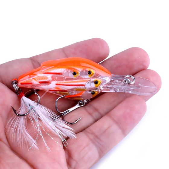 Group Fish Mino 9g Group Fish Feather Hook Rock Road Ya Bait Long throw Sea Fishing Float Hard Bait