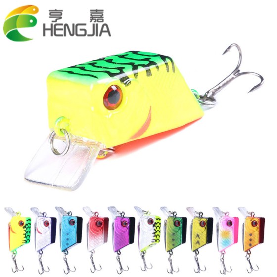 Popular Block Mini Rock Fat Lure Fake Fish Bait
