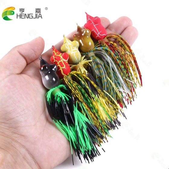 Luya Lei Frog Fish Bait Bionic Luya Plastic Bait Hard Frog Fake Bait