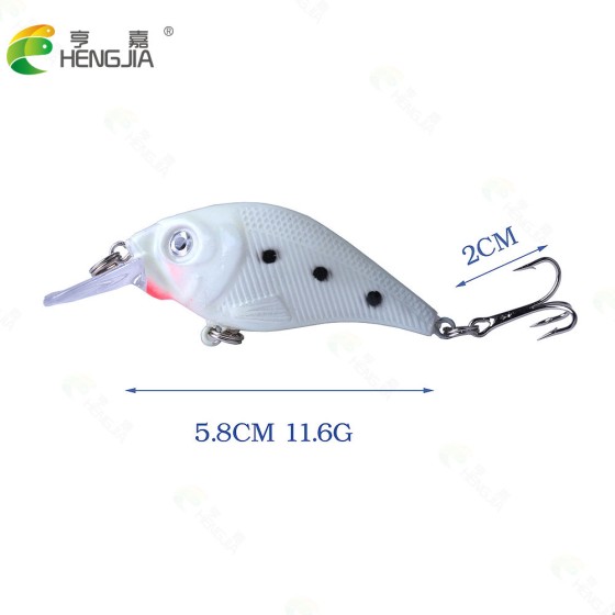 Fishing gear lure set fake bait Mino pencil rock night light Mino fishing bait