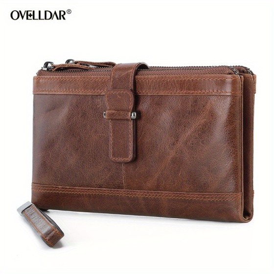 Retro Crazy Horse Leather Men's Leather Jacket