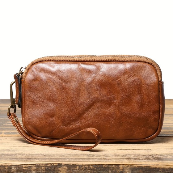 New men's leather handbag