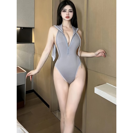Elegant Women's Sexy Full Body Set with Hat