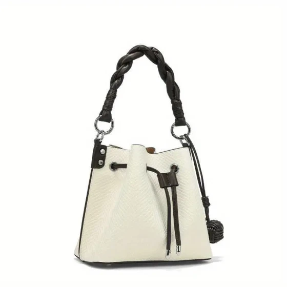 Light luxury crossbody bag 2025 trendy and fashionable versatile bucket bag