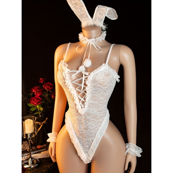 New sexy perspective pure desire cute rabbit role-playing