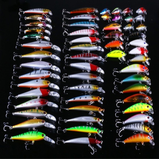 Proposed bait set, lure bait, fake bait, multi specification fishing gear, fake bait, complete set
